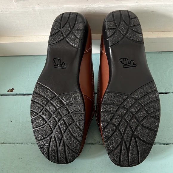 Loafer Size 6W Horse-bite Buckle Leather Upper Thom McAn - Picture 10 of 13